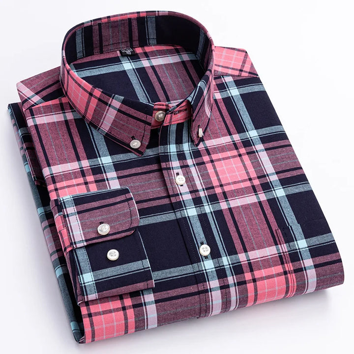 Givalli - Chemise à carreaux classique 
