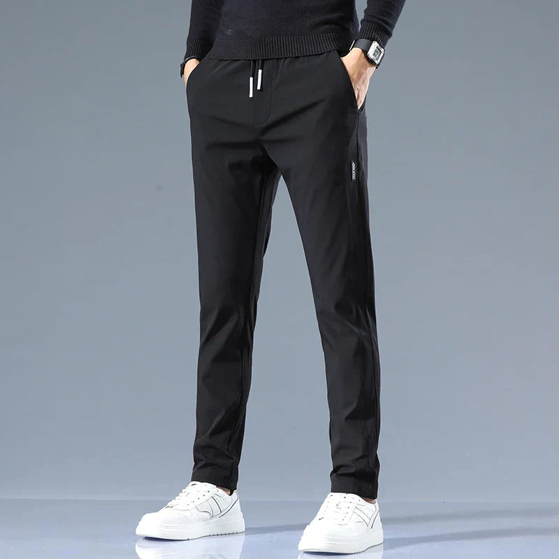 Pantalons élégants à coupe ajustée 