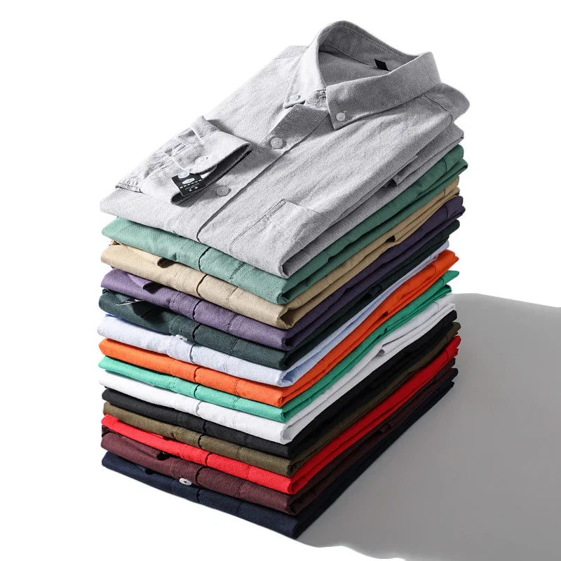 Chemise en coton pour homme 