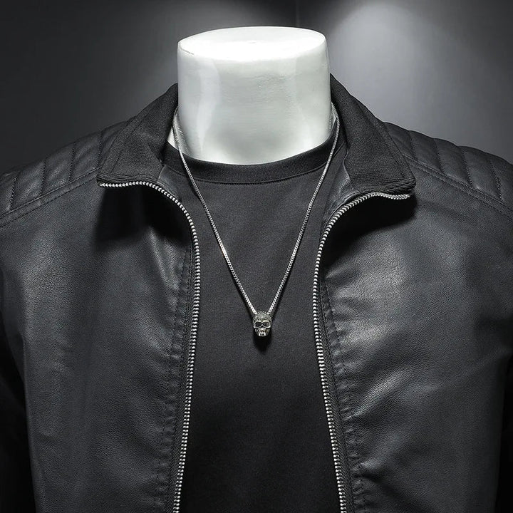 Veste en cuir de qualité supérieure 