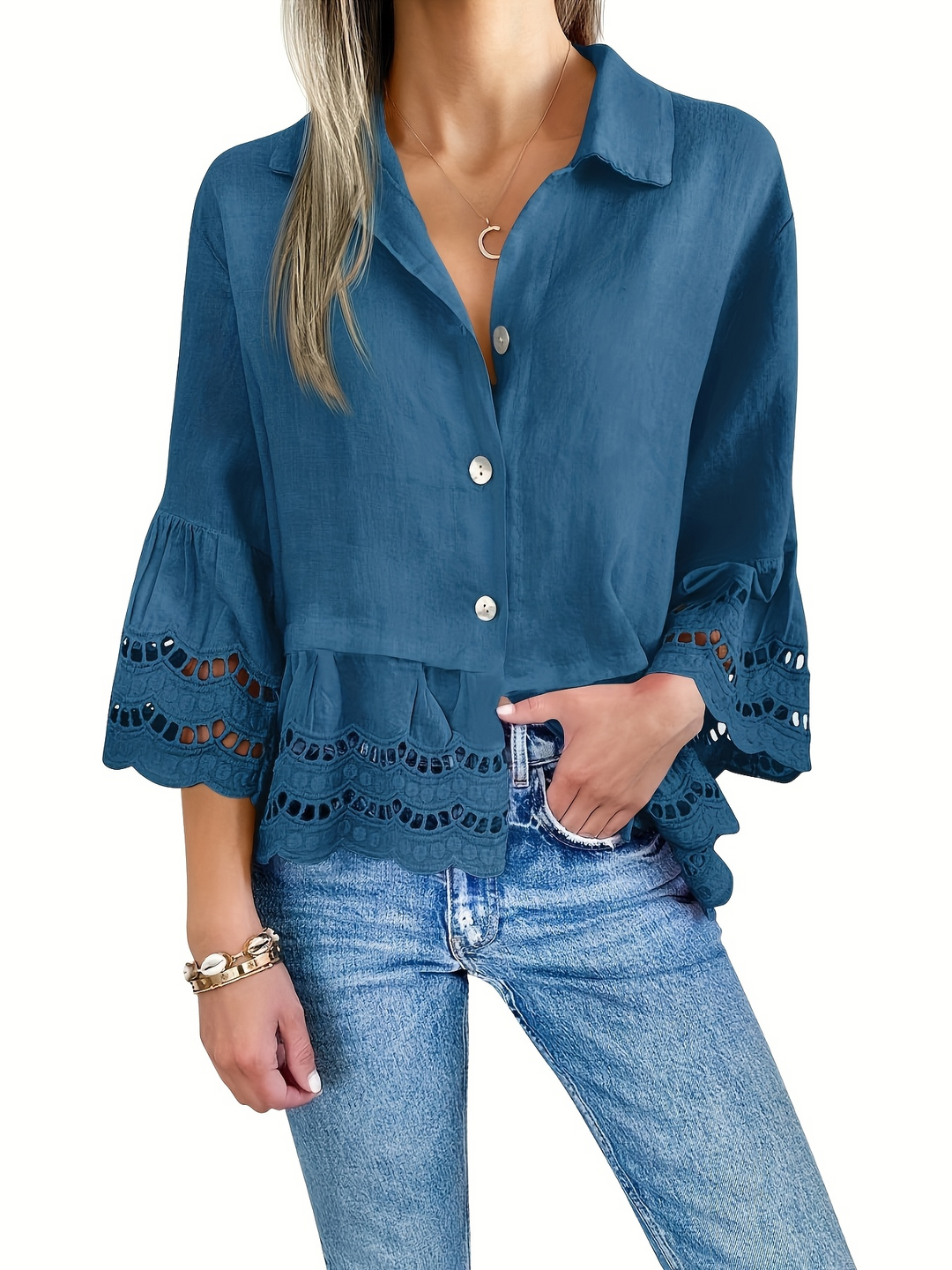 Emily - Blouse Chic et Aérée 
