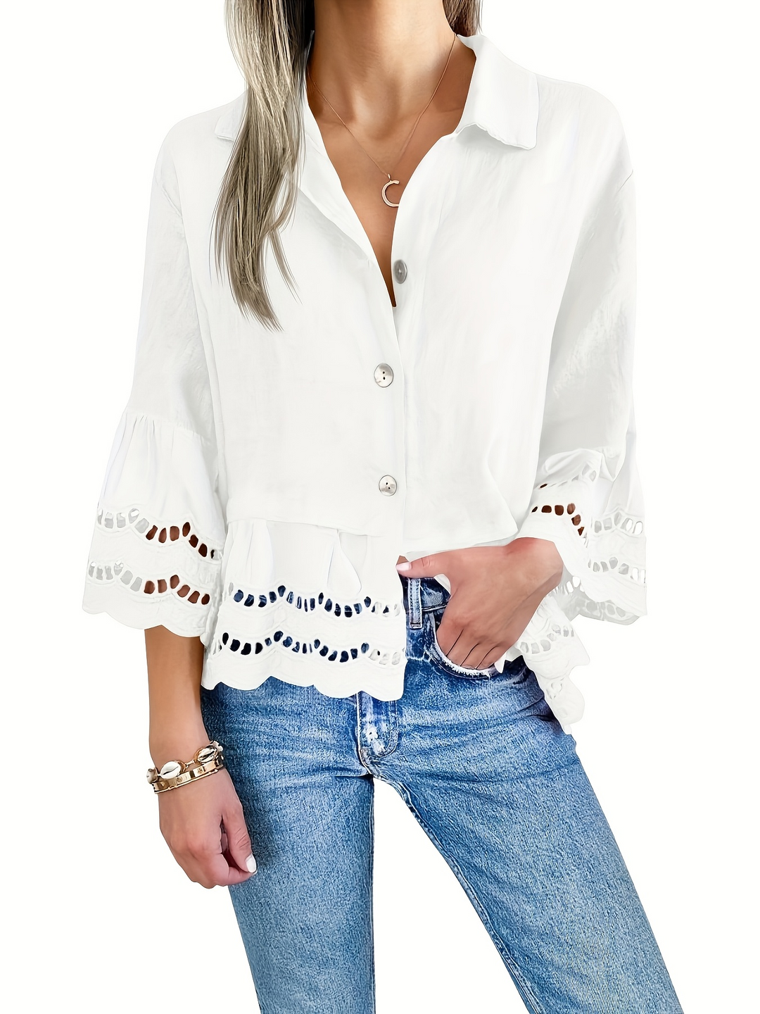 Emily - Blouse Chic et Aérée 