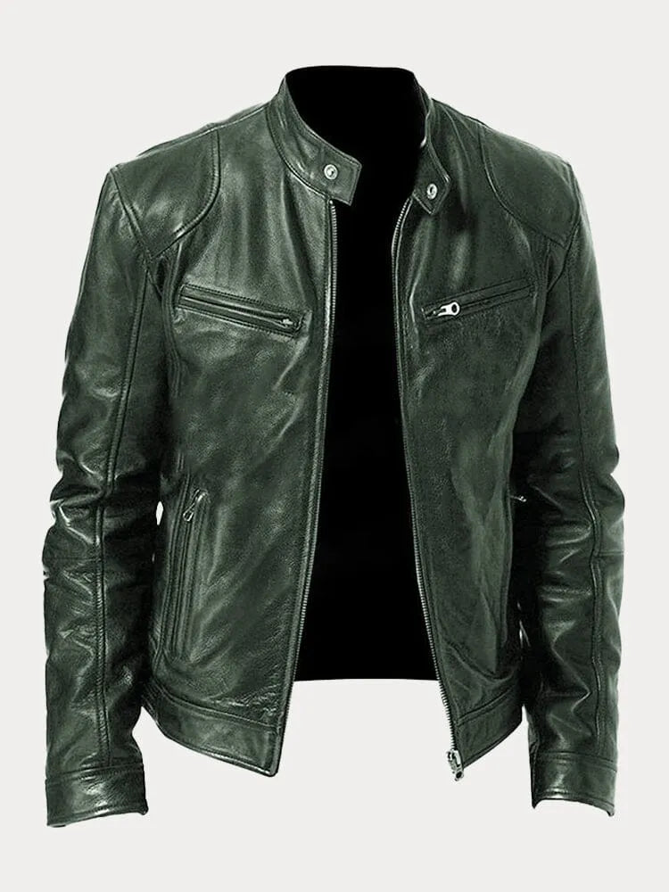 Salvatore™ | Timeless Casual Leather Jacket