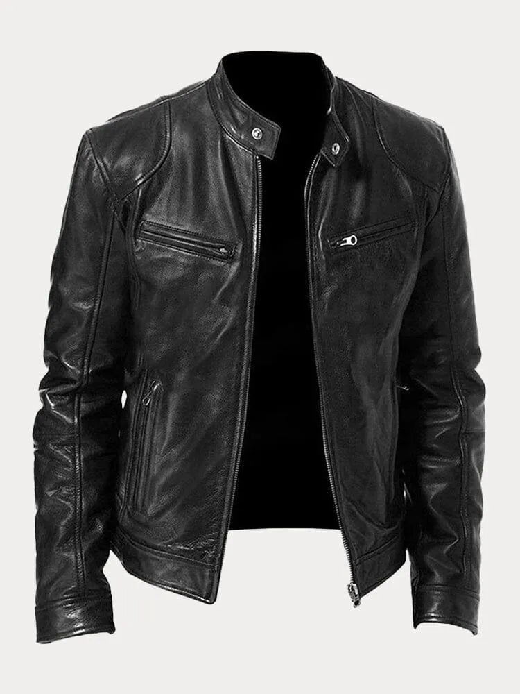 Salvatore™ | Timeless Casual Leather Jacket