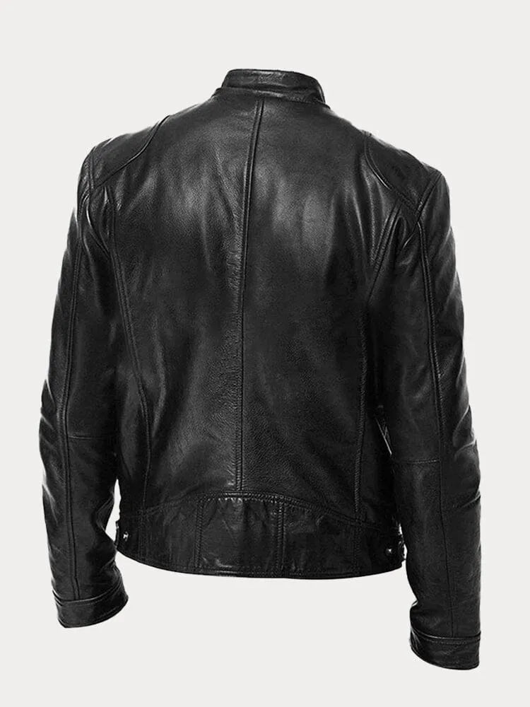 Salvatore™ | Timeless Casual Leather Jacket