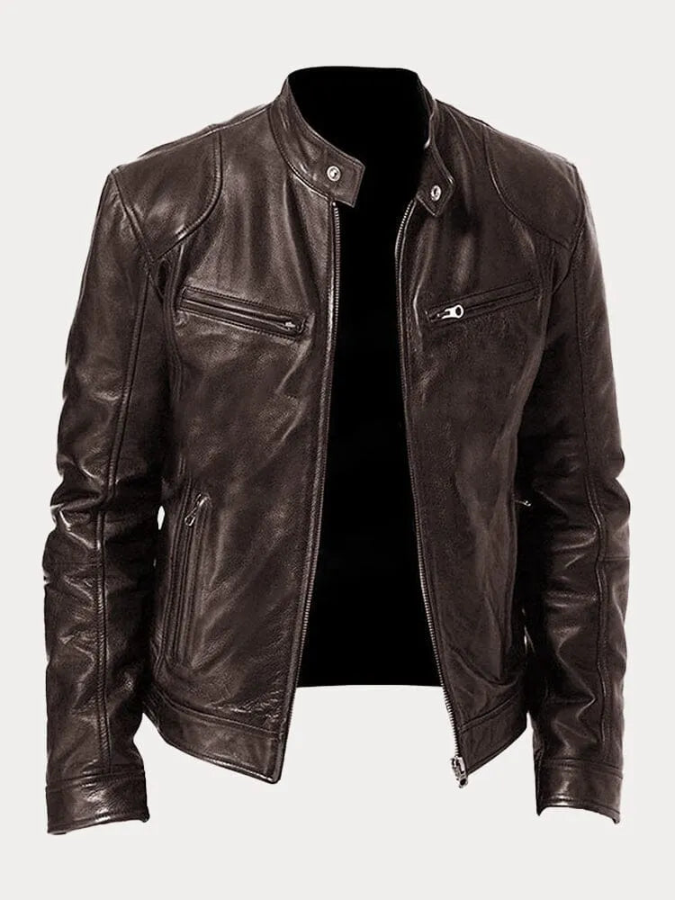 Salvatore™ | Timeless Casual Leather Jacket