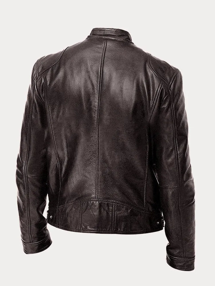 Nicolò™ | Timeless Casual Leather Jacket
