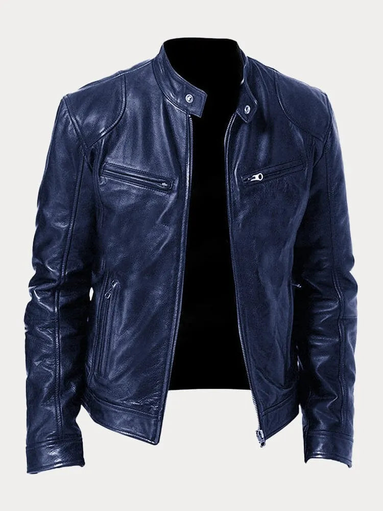 Nicolò™ | Timeless Casual Leather Jacket