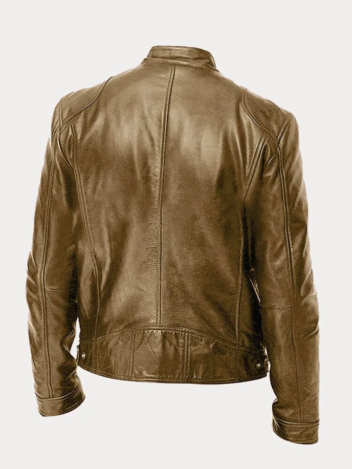 Nicolò™ | Timeless Casual Leather Jacket