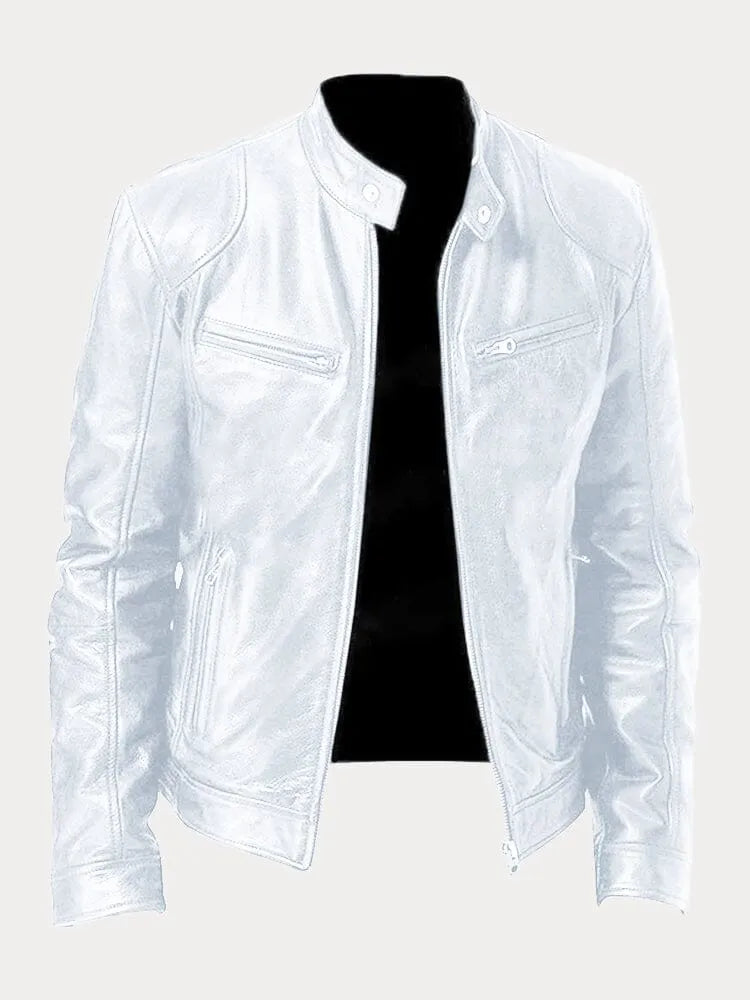 Nicolò™ | Timeless Casual Leather Jacket