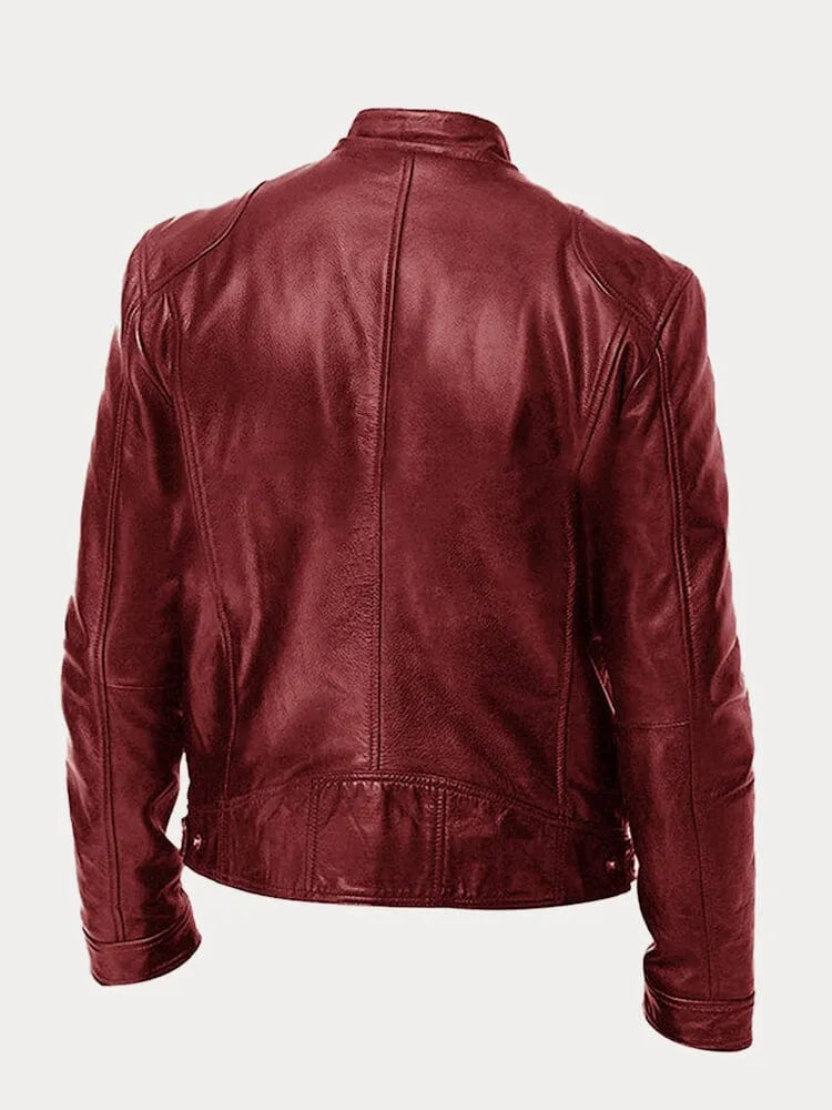Nicolò™ | Timeless Casual Leather Jacket
