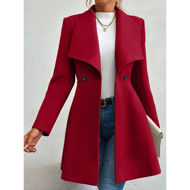 Onyxa™ | Manteau d'hiver élégant avec manches longues 