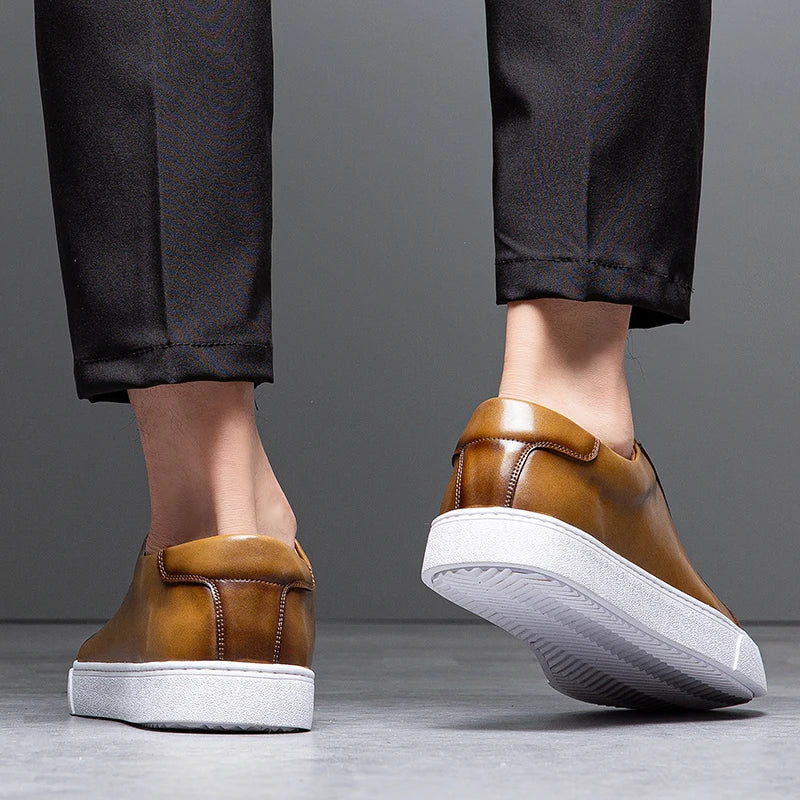 Bellini™ | Baskets en cuir italien élégantes 