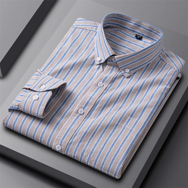 Givalli - Chemise Oxford Chic pour Homme 