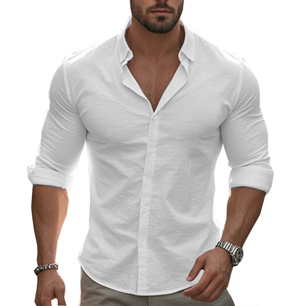 Chemise en lin de Palerme 