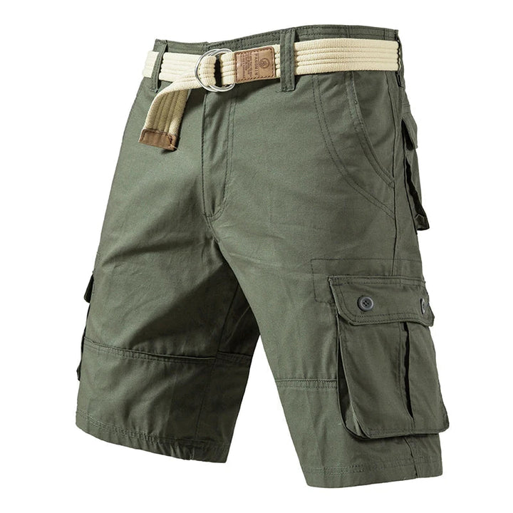 Shorts cargo à genoux 