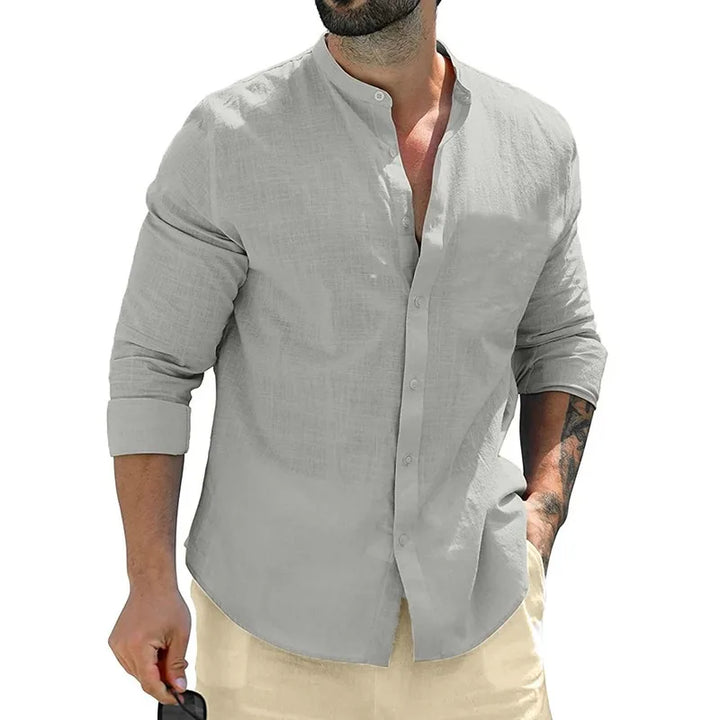 Chemise en lin pour homme 