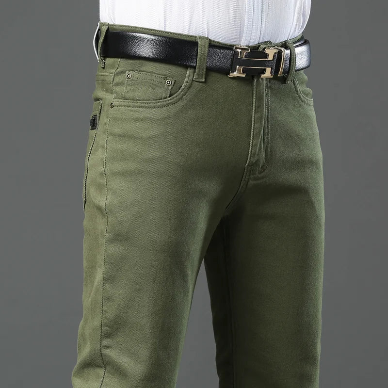 Jeans en coton élégants 