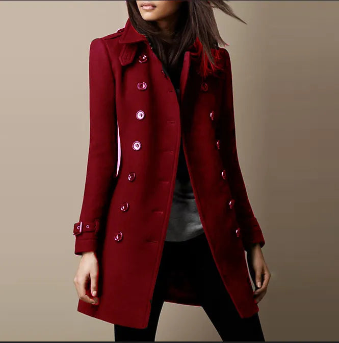 Éliane™ - Manteau Long Tendance 