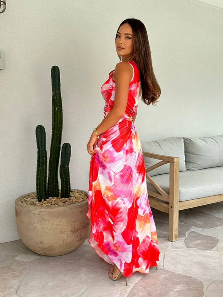Katie | Robe plissée d'été (Presque épuisée) 