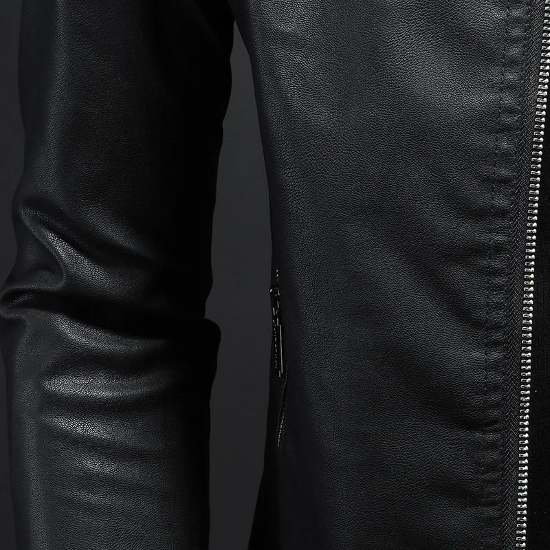 Veste en cuir de qualité supérieure 