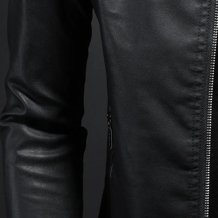 Veste en cuir de qualité supérieure 