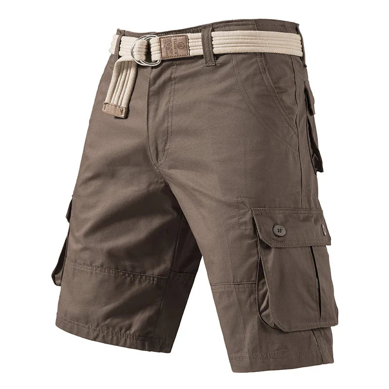 Shorts cargo à genoux 