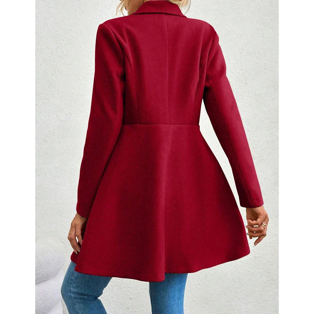 Onyxa™ | Manteau d'hiver élégant avec manches longues 