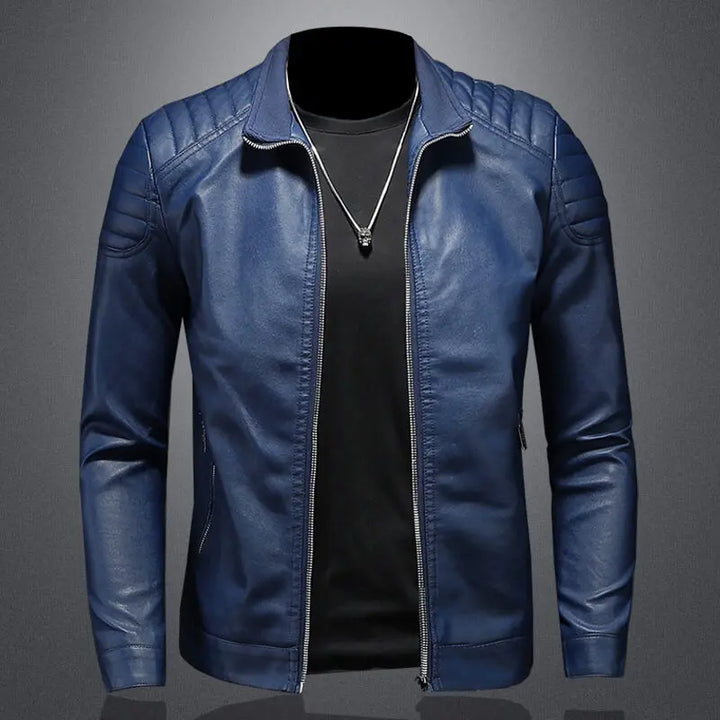 Veste en cuir de qualité supérieure 