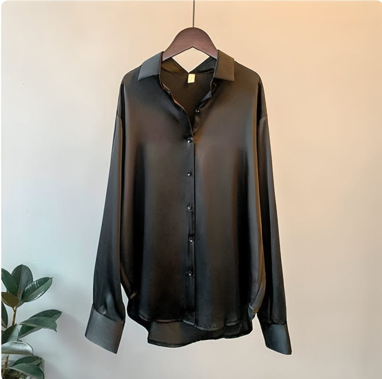 Margot - Blouse en satin élégante 