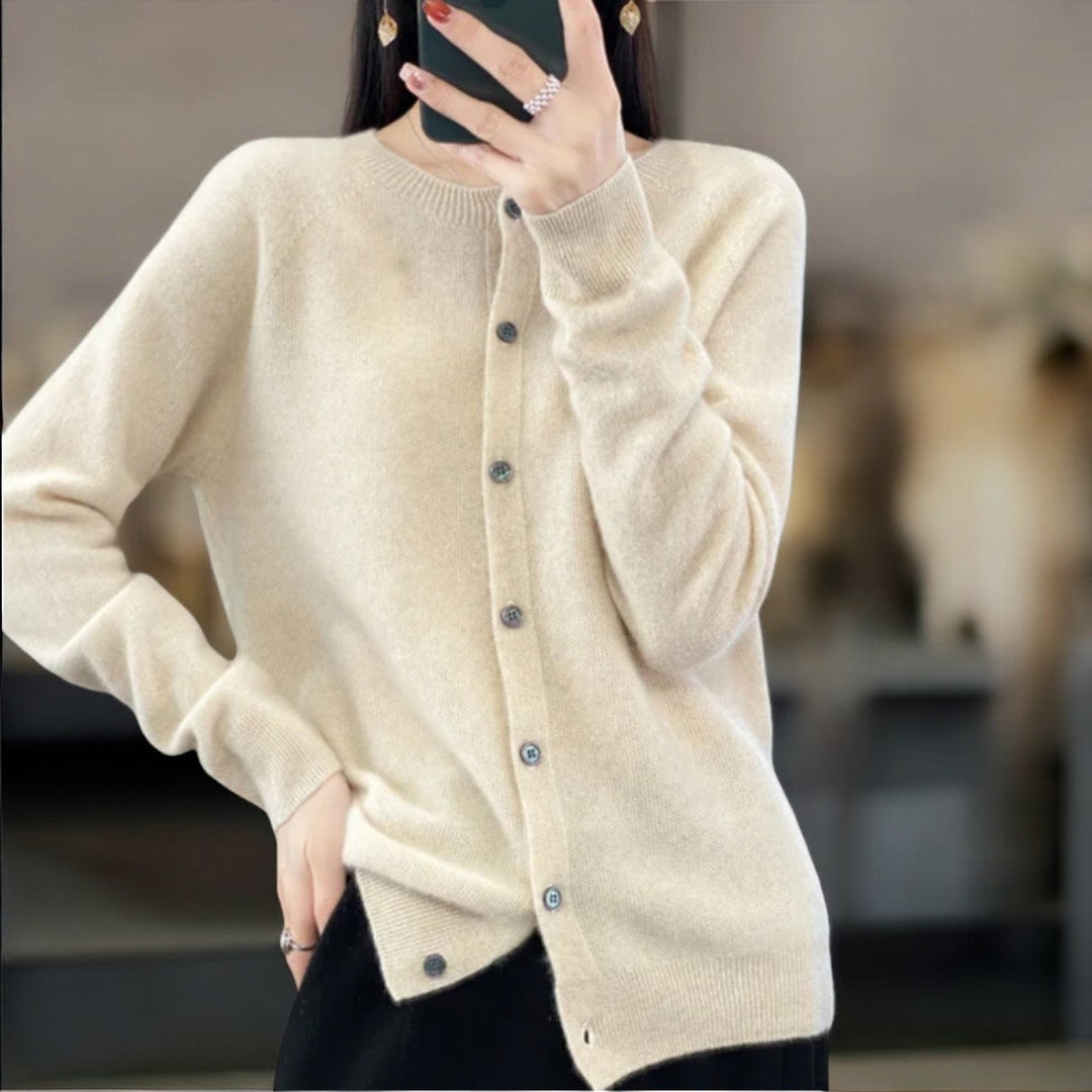 VIVIENNE JE CHAUD CARDIGAN TRICOTÉ CONFORTABLE 