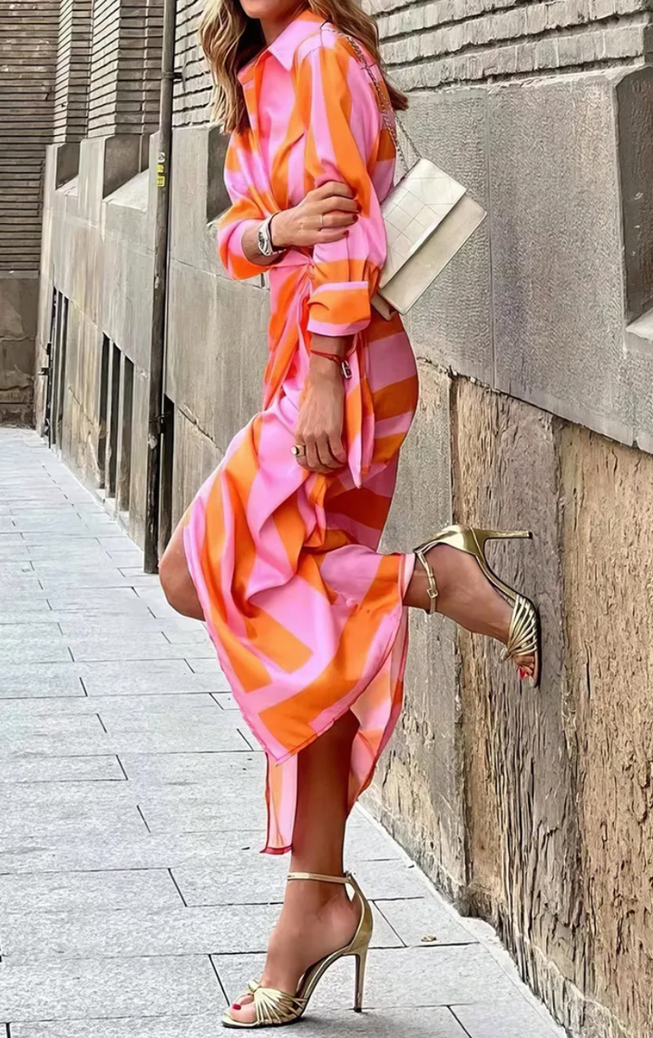 Amira - Robe à Imprimé Cachemire 