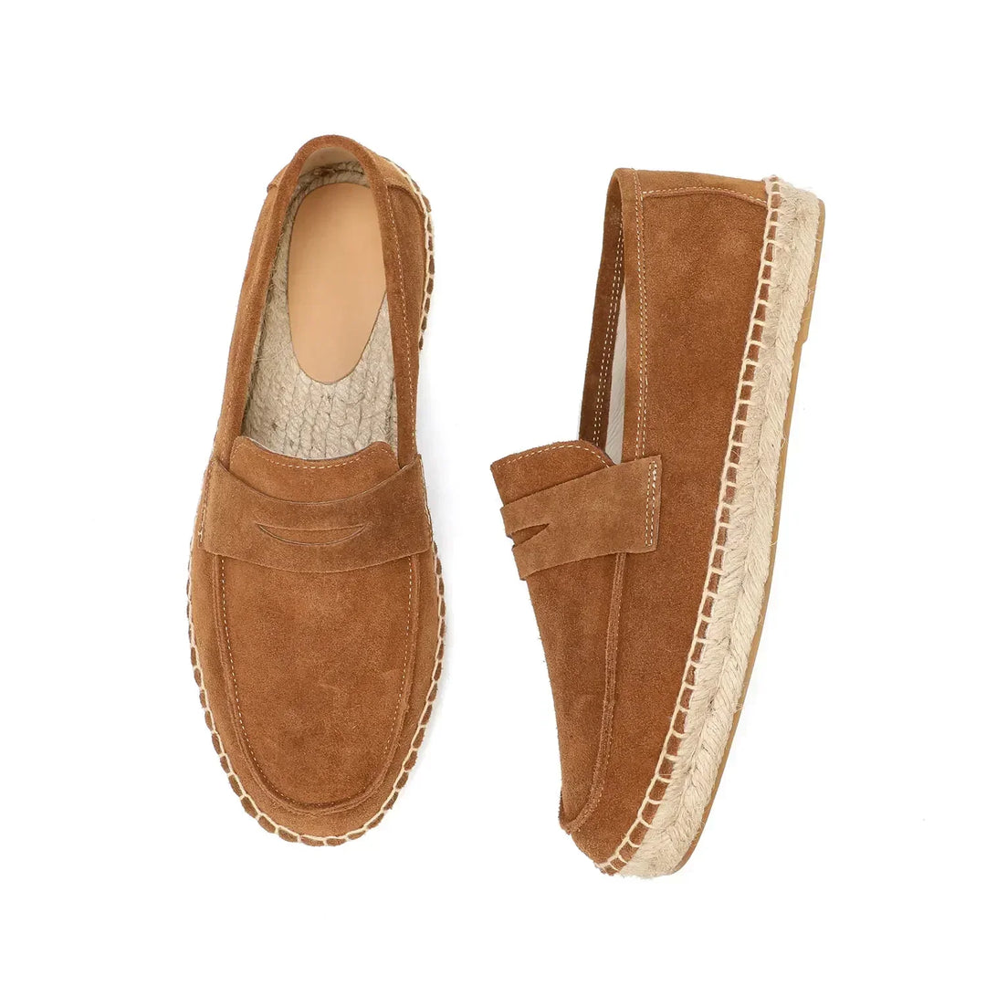 Espadrilles en daim élégantes 