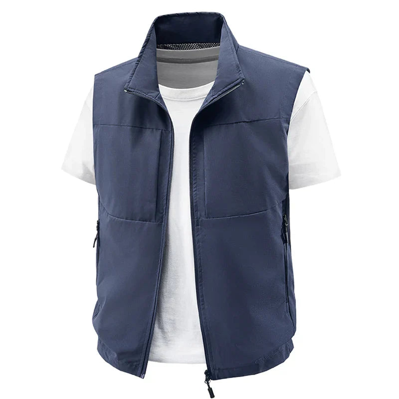 Gilet de pêche respirant 