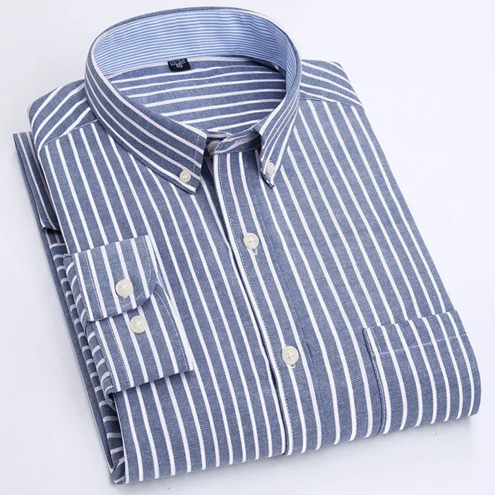 Chemise en coton à manches longues 