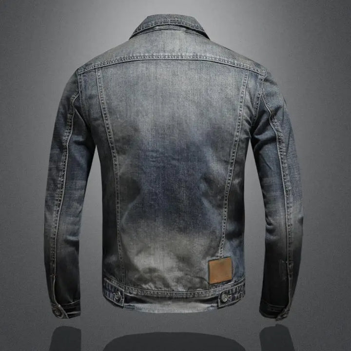 Carl™ | Veste en jean rétro 