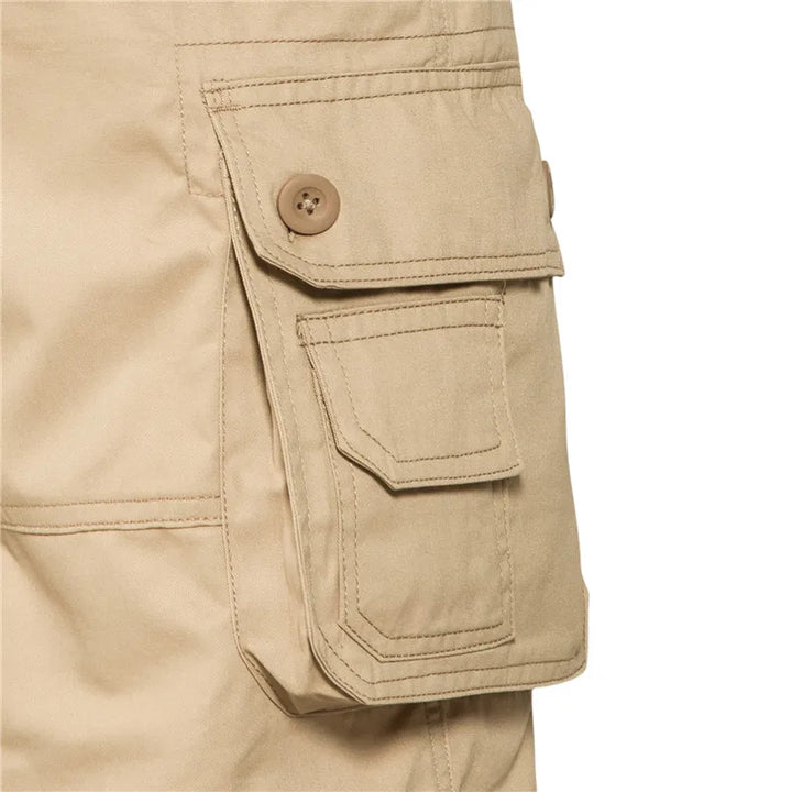 Shorts pour hommes à poches multiples 