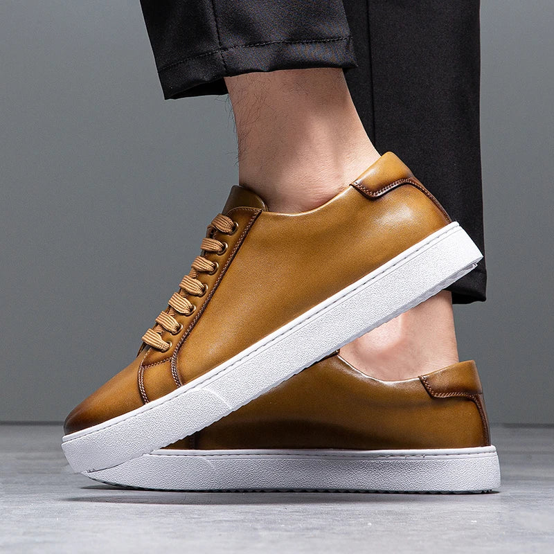 Bellini™ | Baskets en cuir italien élégantes 
