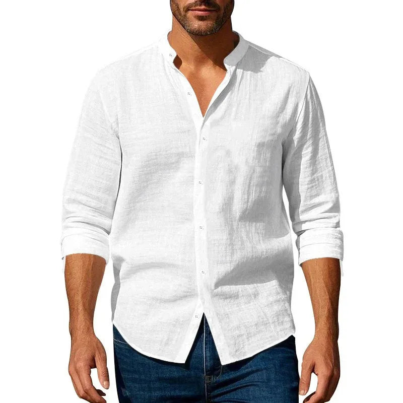 Chemise d'été en coton/lin 