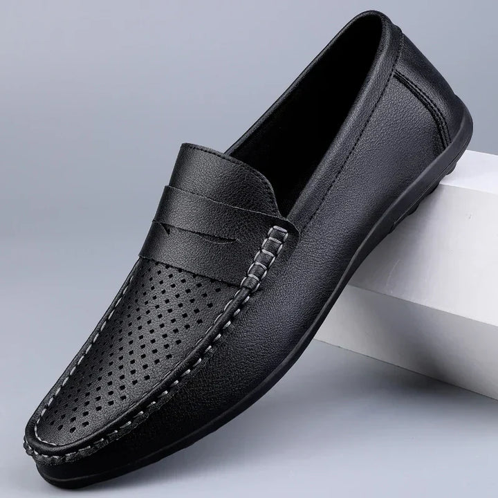 Mocassins en cuir italien classique 