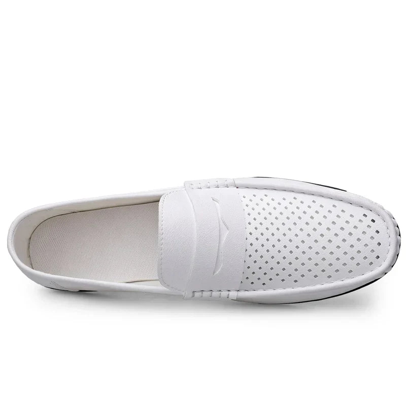 Mocassins en cuir italien classique 