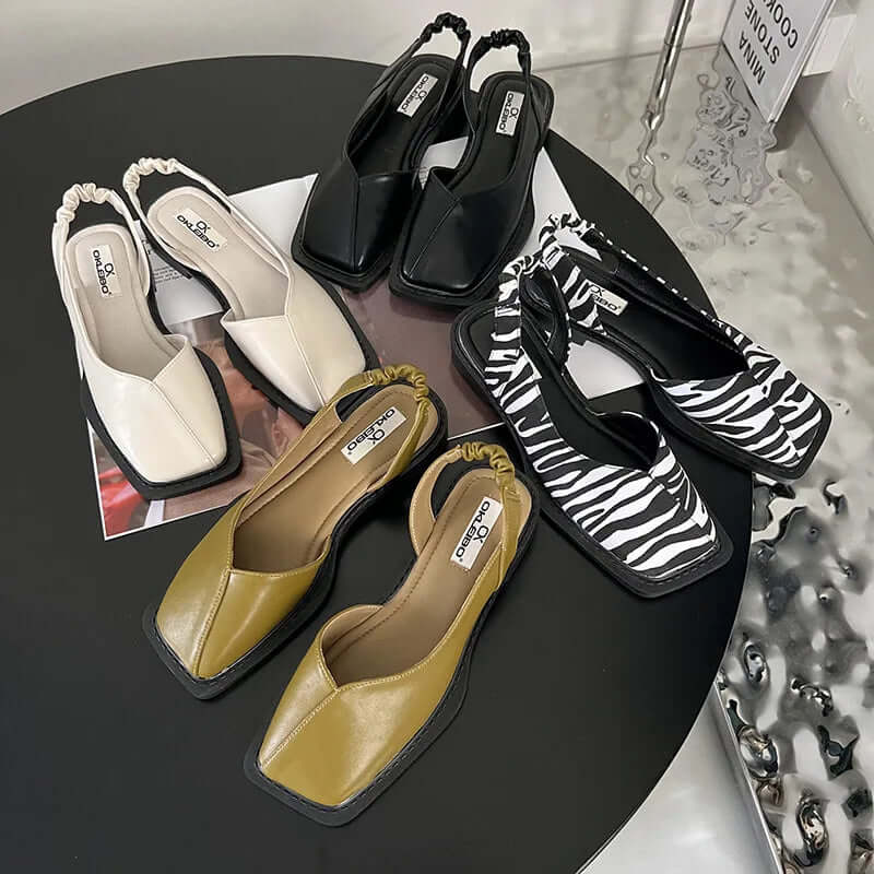 Chaussures à semelle compensée Oklebo 