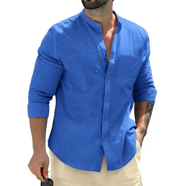 Chemise en lin pour homme 