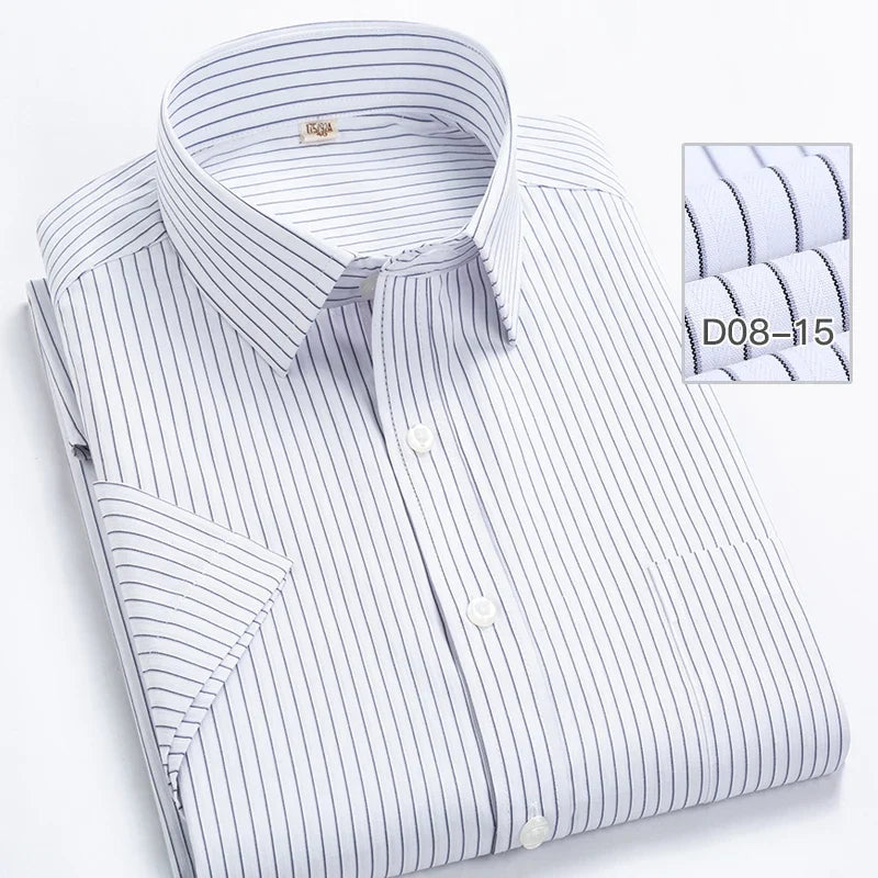 Chemise d'affaires à manches courtes 