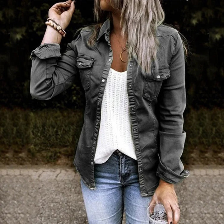 Aubrine™ | Veste en jean tendance 