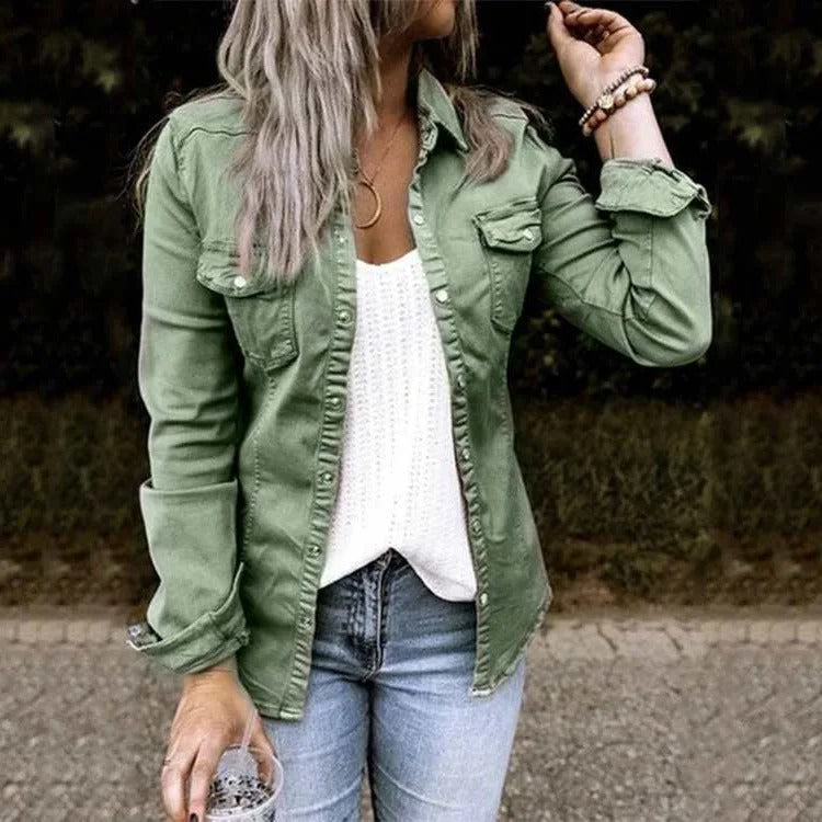 Aubrine™ | Veste en jean tendance 