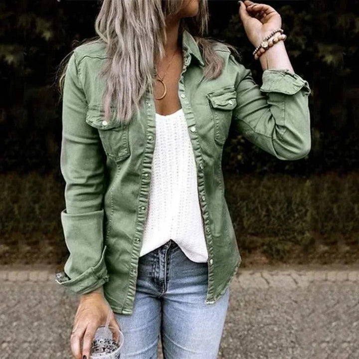 Aubrine™ | Veste en jean tendance 