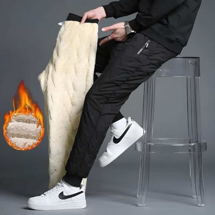 Pantalon en polaire thermique et imperméable (Unisexe) 