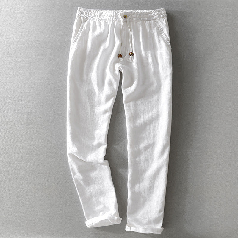 Pantalon décontracté en lin Ibiza 