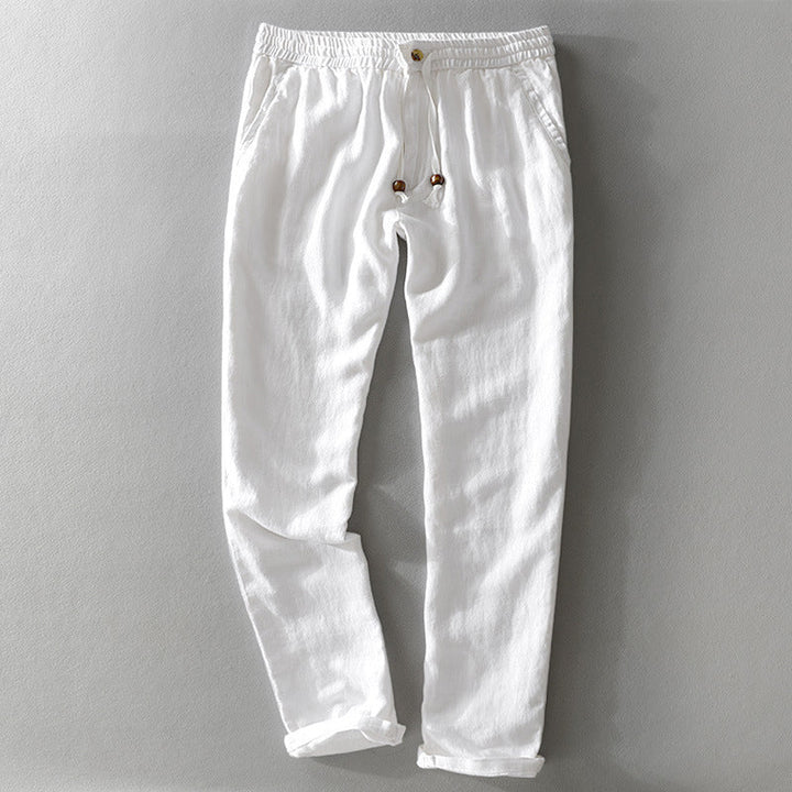 Pantalon décontracté en lin Ibiza 